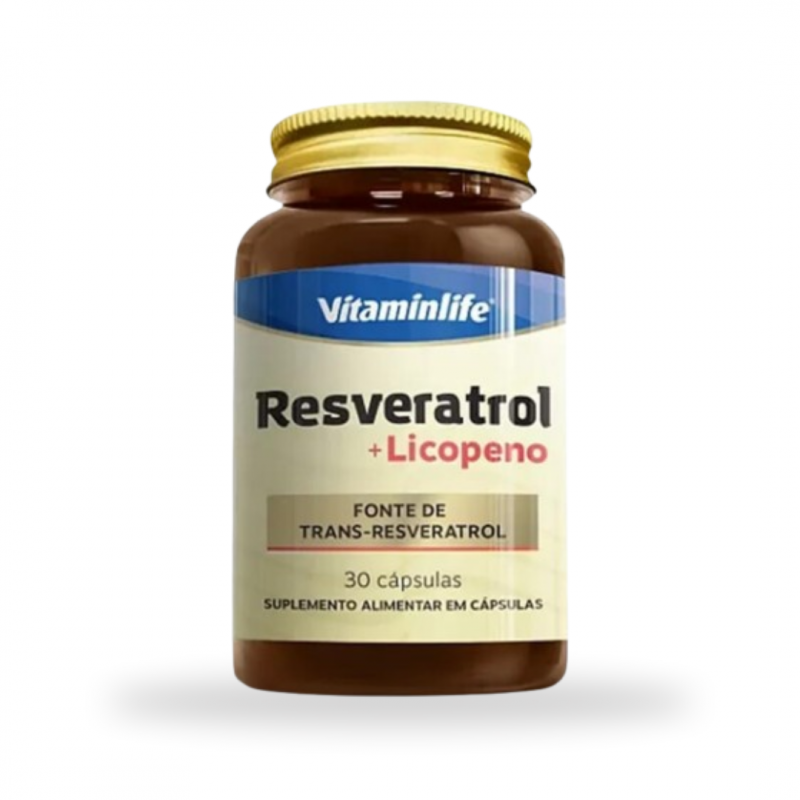 imagem Resveratrol (165 mg) + Licopeno (5 mg) - 30 cáps - Vitaminlife