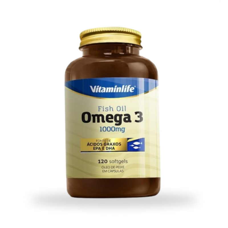 imagem Ômega 3 - 1000 mg - 120 cáps - Vitaminlife