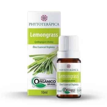 imagem Óleo Essencial de Lemongrass (Orgânico) - 10 ml - Phytoterapica 