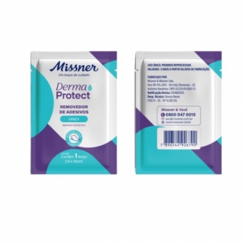 imagem Lenço Removedor de Adesivos - Derma Protect - Missner