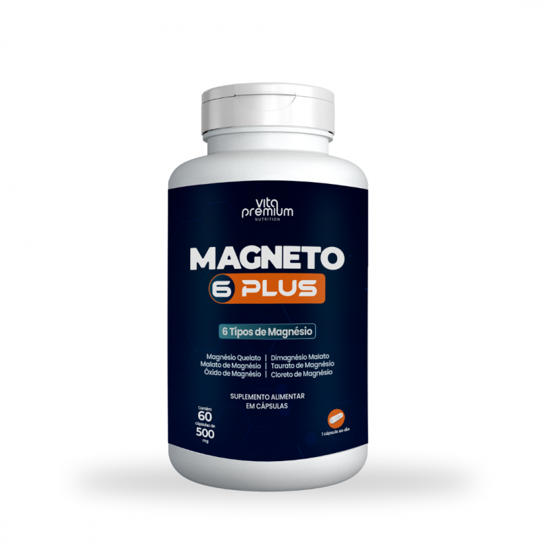 imagem Magneto 6 Plus - 500 mg - 60 Cáps - Vita Premium 