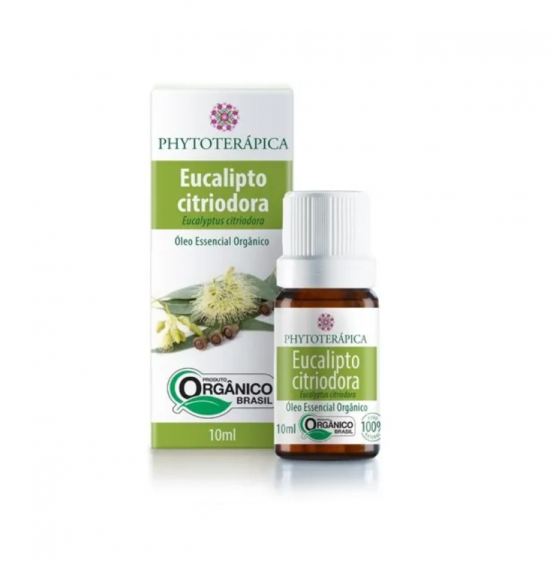 imagem Óleo Essencial Eucalipto Citriodora (Orgânico) - 10 ml - Phytoterapica